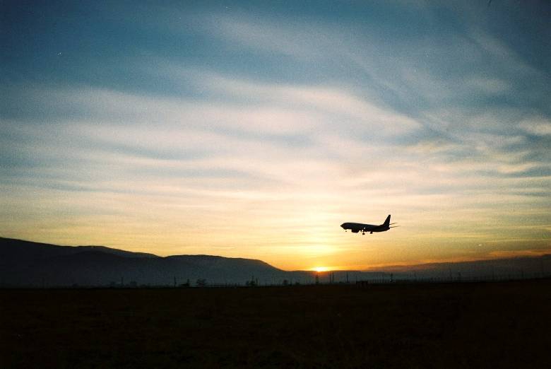 Airport Sunset