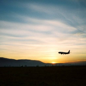Airport Sunset