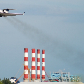 Истинските самолети пушат! (Gulfstream III)