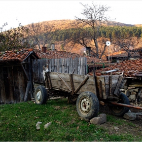 на село