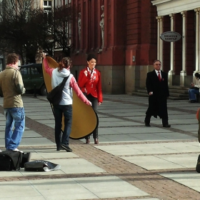 Я, попаднал съм във фотосесия!  ;)