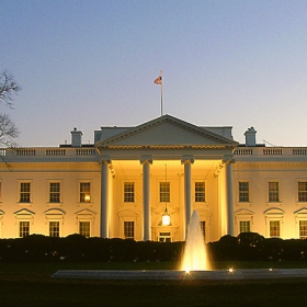 The White House By Night