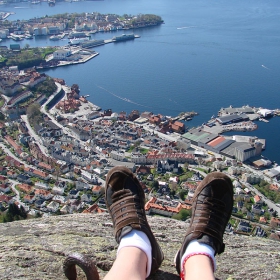 Walk over Bergen