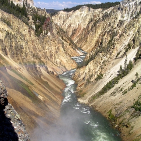 The Grand Canyon of Yellowstone River