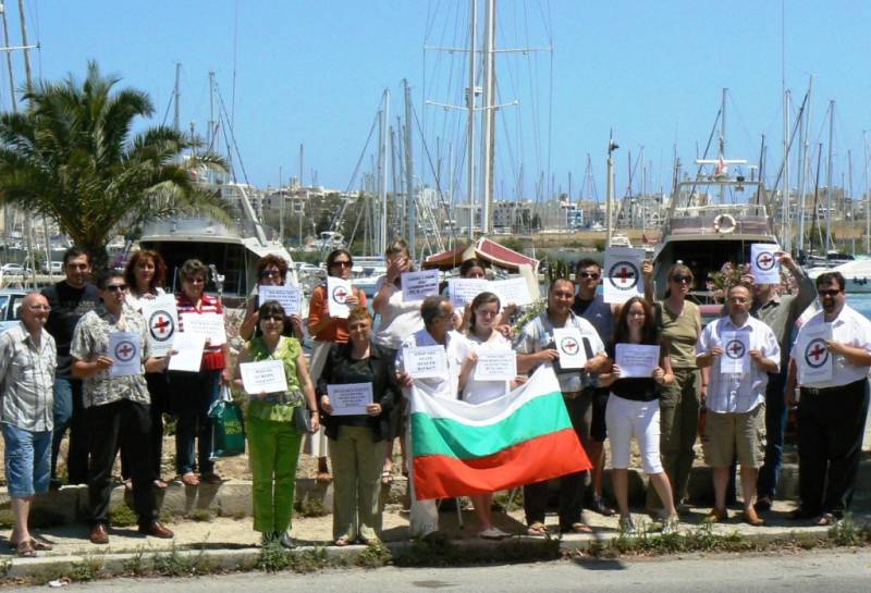 Protest sreshtu zdravnia reket v Malta!
