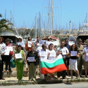 Protest sreshtu zdravnia reket v Malta!
