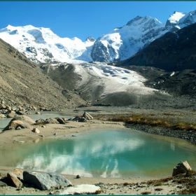 St. Moritz, glacier