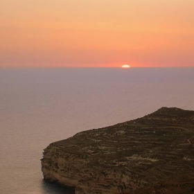 End of Maltese sunset