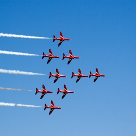 Royal Air Force Aerobatic Team, The Red Arrows (UK)-3