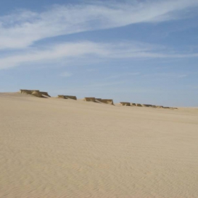 Desert in Egypt- Wadi Rayan-rocks