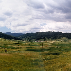 Панорама край с. Борино