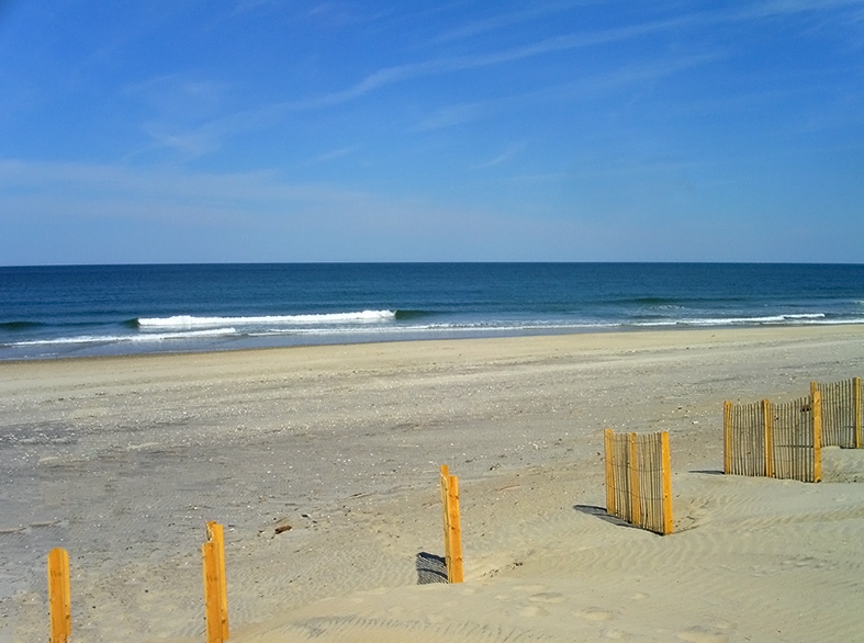 The Atlantic coast