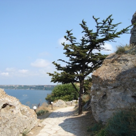 one good view from Kaliakra to the beach