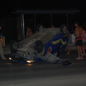 21:15 min. tazi vecher,shofioryt e pred kolata.