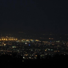 sofia @ night from dragalevci