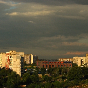 Аквапарка в Пловдив - изглед от терасата