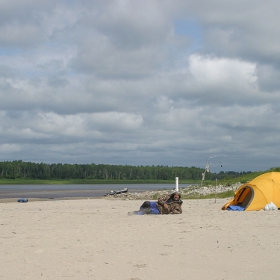 Up Moose River North Ontario Camp 2