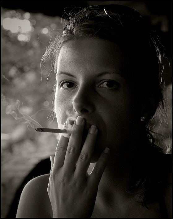 - 'Smoke gets in your eyes' -