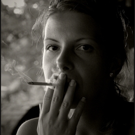 - 'Smoke gets in your eyes' -