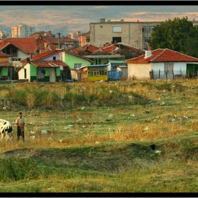 .. nyakqde okolo Nova Zagora - Panoramno prez vlaka ..