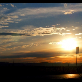 on road