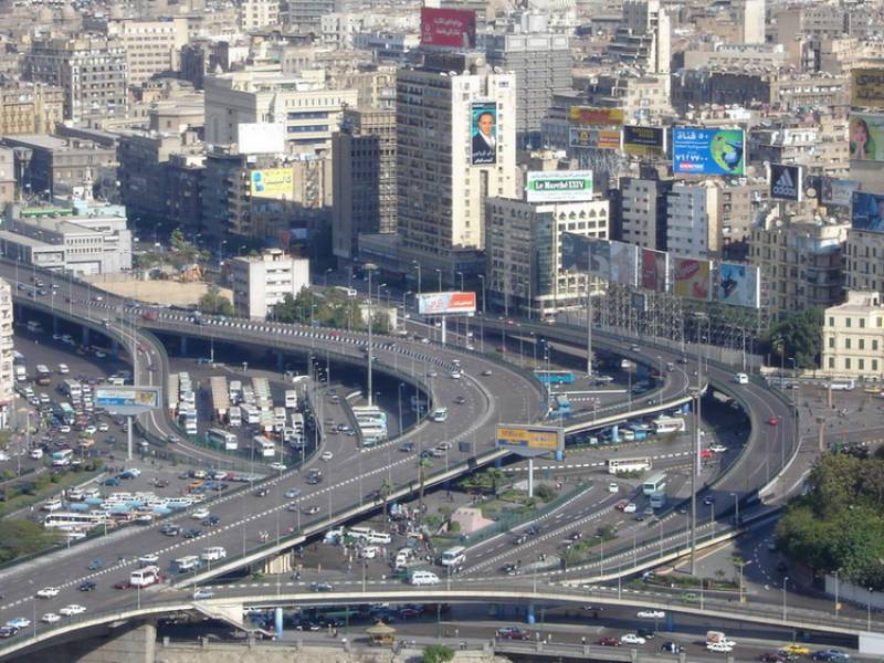 Crowded Cairo
