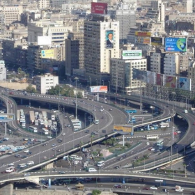 Crowded Cairo