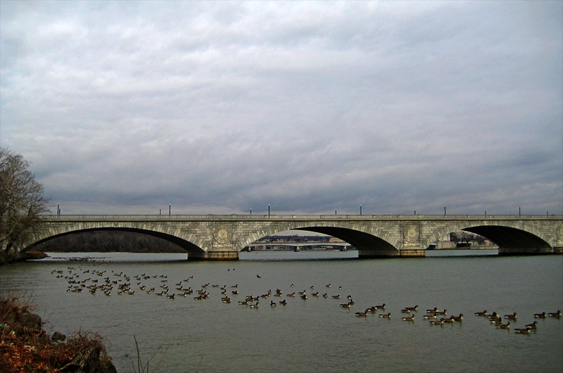 Memorial bridge, Washington DC