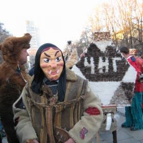 Кукери от фестивала в Перник