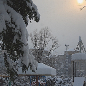 Синоптично: - 11*С , слънчево, с преваляване от сняг...