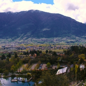 Панорама от Trauttmansdorff