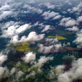 Good Old England from above