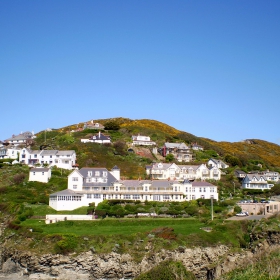 Snug Little Houses in Woolacombe, North Devon, UK