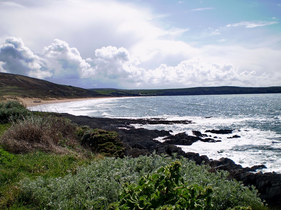 Woolacombe's coastline