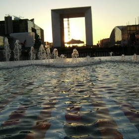 The Arc de Triomphe La Defense, Paris