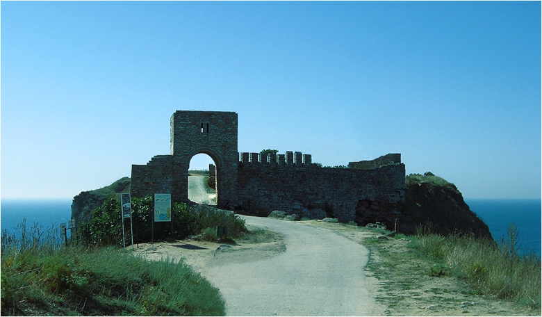 Крепостта,нос Калиакра