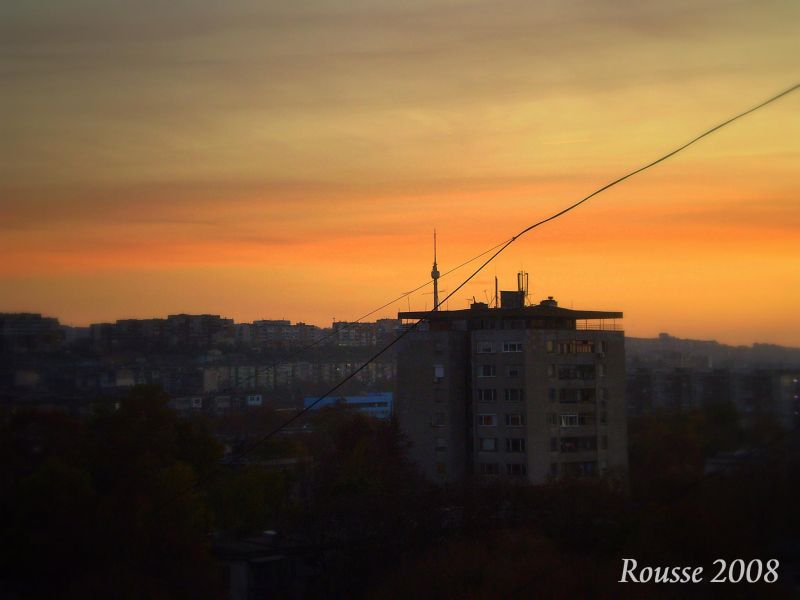 Sunset Under the City