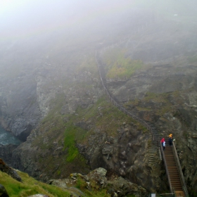 Towards King Arthur's Castle at Tintagel, Cornwall