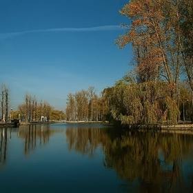 Езеро в парка.