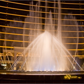 The Wynn's fountain