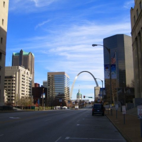 downtown Saint Louis