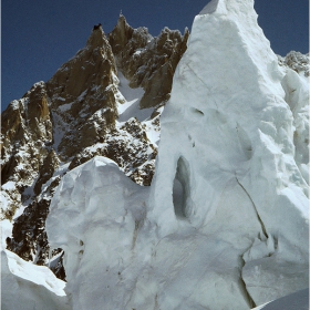 l'Aiguille du Midi 3842 m