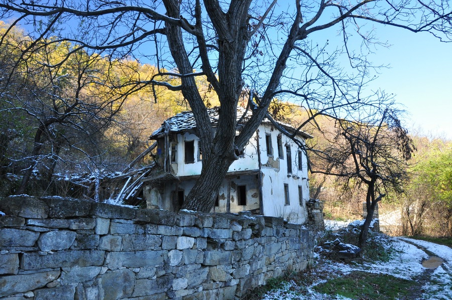 сградата на Долнобешовския манастир