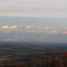 Балканът,поглед от Родопа