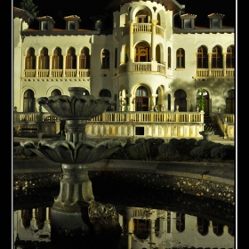 The King's Palace at night