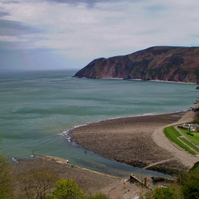 The East Lyn Estuary