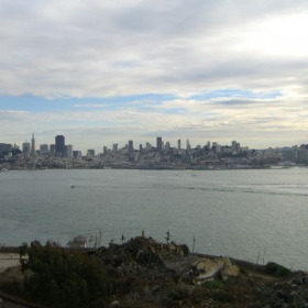 San Francisco - view from Alcatraz island