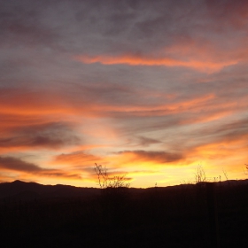 autumnal sunrise
