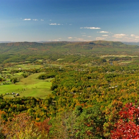 Shenandoah Valley - поглед от високо