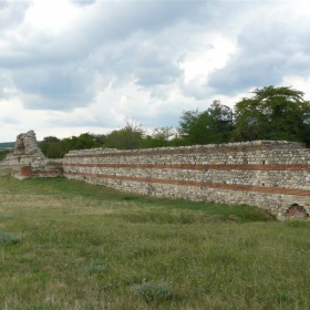 Крепостната стена в гр. Хисаря